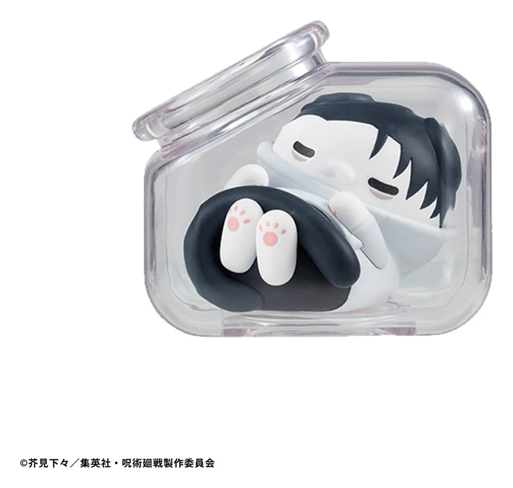 Jujutsu Kaisen Mega Cat Project Trading Figure Good Night Jujutsu Cats 7 cm - 1 Unidade